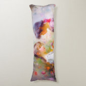 Rozen en vriendschap delen lichaamskussen (Voorkant Verticaal)