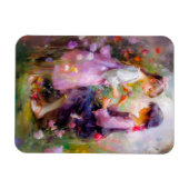 Rozen en vriendschap delen magneet (Horizontaal)