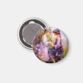 Rozen en vriendschap delen magneet (Voorkant / Achterkant)