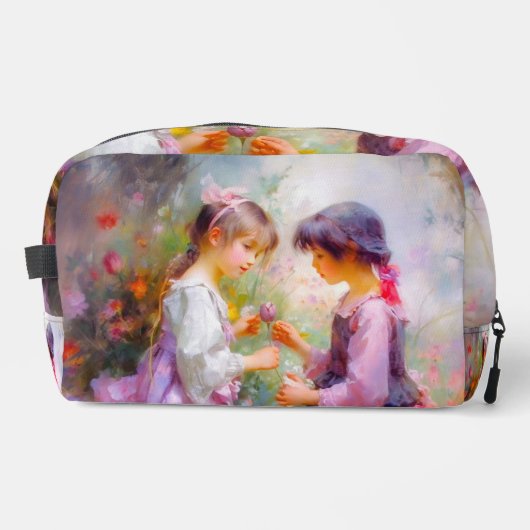 Rozen en vriendschap delen toilettasje (Voorkant)