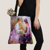 Rozen en vriendschap delen tote bag (Dichtbij)