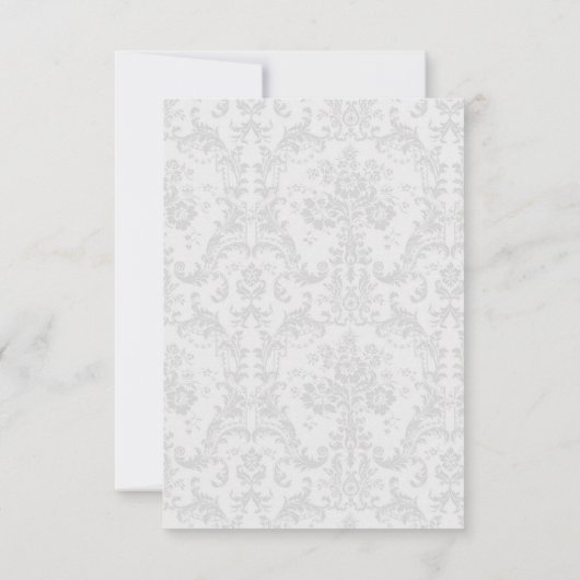 Rozen en Vrijgezellenfeest van zangvogels Bedankkaart (Achterkant)