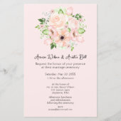 Rozen en weddenschappen roze (Voorkant)