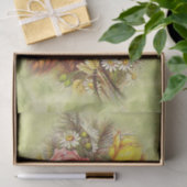 Rozen en wilde bloemen Bouquet Tissuepapier (Geschenk)