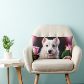 Rozen en witte Collecties Kussen (Stoel)