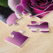 Rozen en witte Collecties Legpuzzel (Zijkant)