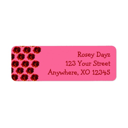 Rozen Etiket (Voorkant)