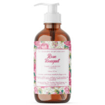 Rozen - Etiket voor flessoap - cosmetische product