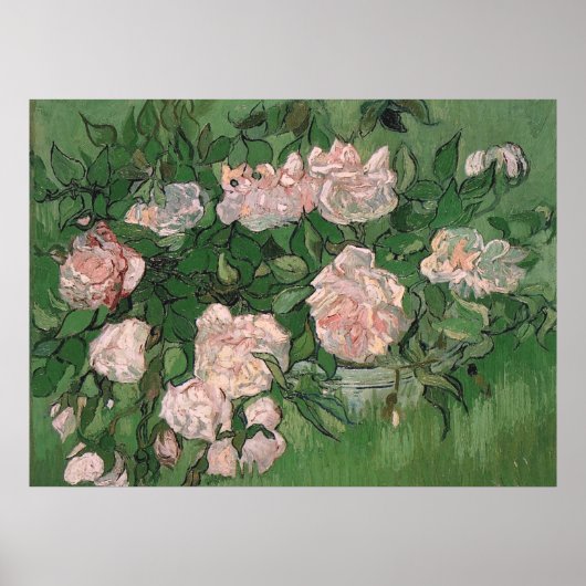 Rozen (F595) Van Gogh Fine Art Poster (Voorkant)