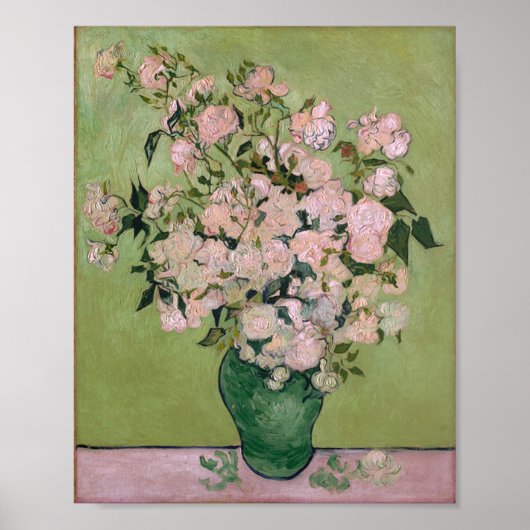 Rozen (F682) Van Gogh Fine Art Poster (Voorkant)
