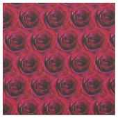 Rozen Fabric Red Roses Patten Fabrics Stof (Close Up)