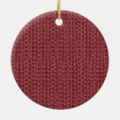 Rozen Feeënring feeënornament Keramisch Ornament (Achterkant)