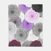 Rozen Fleece Blanket Deken (Voorkant)