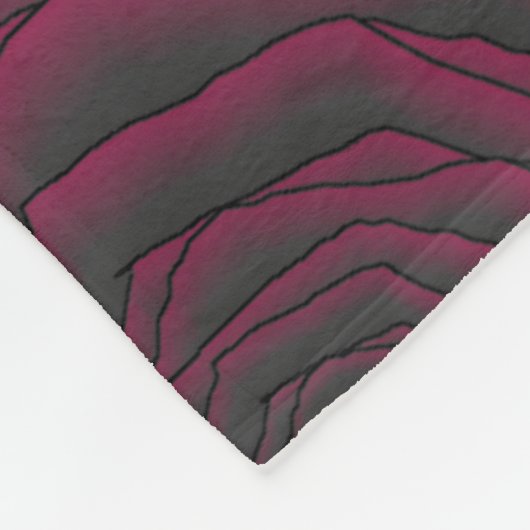 Rozen Fleece Blanket Deken (Hoek)