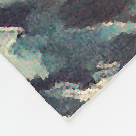  rozen fleece deken (Hoek)