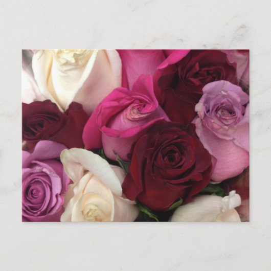 Rozen Floral Briefkaart (Voorkant)