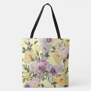 Rozen Floral Canvas tas