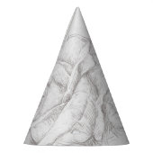 Rozen Floral Gray Decoratief Feesthoedjes (Links)