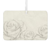  Rozen Floral Gray Decoratief Luchtverfrisser (Achterkant)