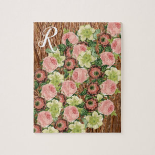 Rozen Floral Jigzaag Puzzle Daisy Legpuzzel