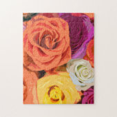 Rozen Floral Pattern Legpuzzel (Verticaal)