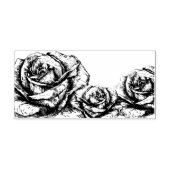 Rozen Floral Rubberstempel (Afrduk)