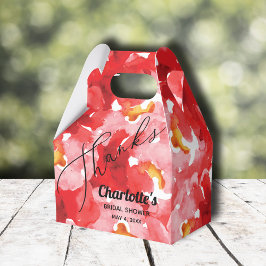 Rozen Floral Vrijgezellenfeest Bedankdoosjes