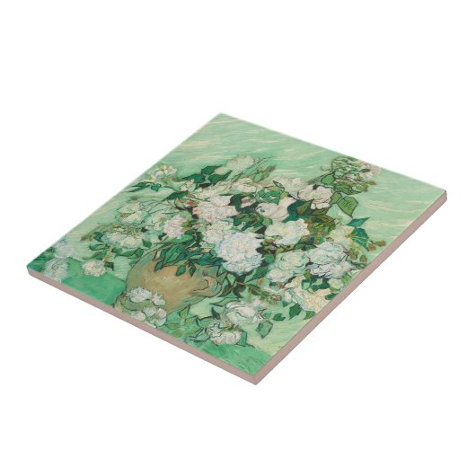 Rozen - Flowers Bouquet Tegeltje (Zijkant)