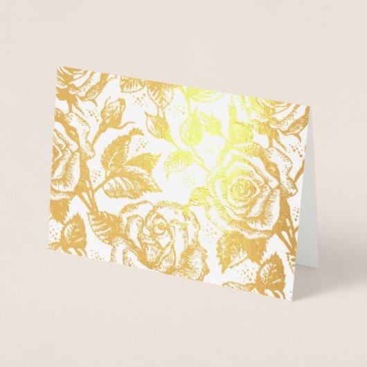 Rozen Folie Kaarten (Voorkant)