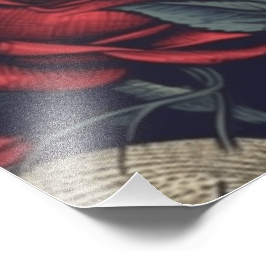 Rozen Foto Afdruk (Hoek)