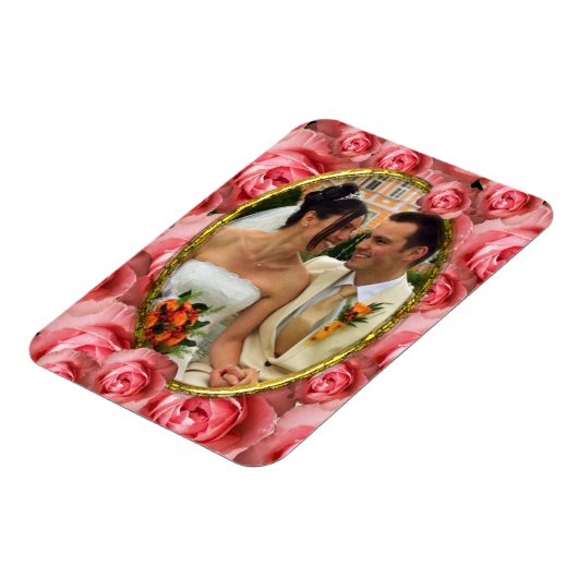 Rozen/foto Magneet (Linkerzijde)