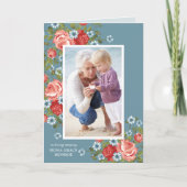  Rozen Foto Memorial Gevouwen Programma (Voorkant)