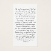 Rozen Foto Memorial Prayer Kaart (Achterkant)