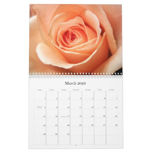 Rozen Foto Roos Foto's Bloerkalender Kalender (Mar 2026)