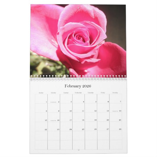 Rozen Foto Roos Foto's Bloerkalender Kalender (Feb 2026)