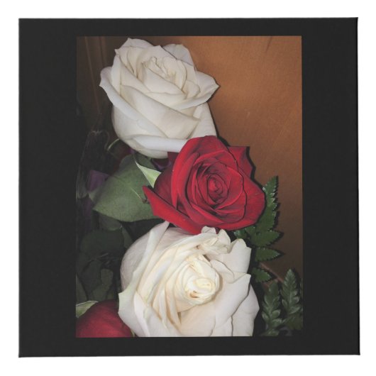 Rozen Fotokubus met tabelnummer (Rechts)