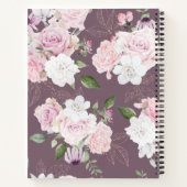 Rozen Garden Mauve | Personeel Notitieboek (Achterkant)