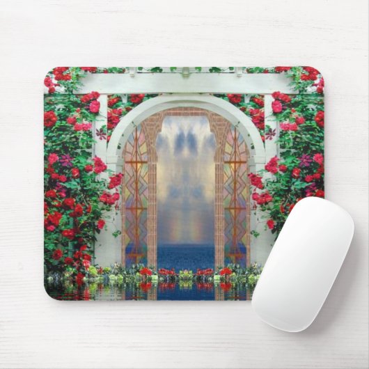 Rozen Garden Mousepad Muismat (Met muis)