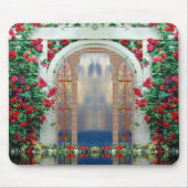 Rozen Garden Mousepad Muismat (Voorkant)