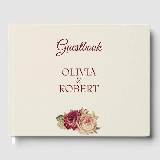  Rozen Gastenboek (Voorkant)