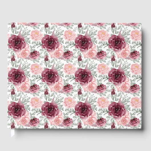 Rozen gastenboek (Voorkant)