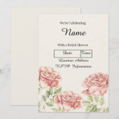  Rozen Gepersonaliseerd Kaart (Voorkant / Achterkant)