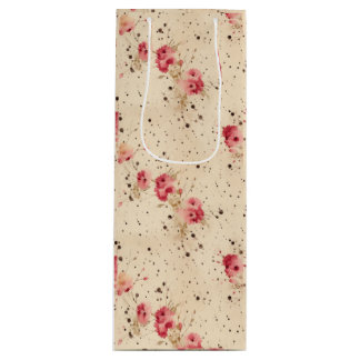  Rozen geschenkzak voor wijnfles Wijn Cadeautas