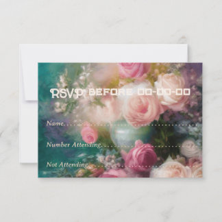  Rozen geschilderd in oude Nederlandse stijl Notitiekaartje