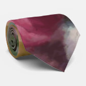  Rozen geschilderd in oude Nederlandse stijl Stropdas (Opgerold)