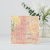  Rozen, Gewas en Muziek Vrijgezellenfeest Collage Kaart (Staand voorkant)