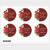 Rozen Gezichts Masker Label (Vel)