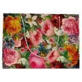  Rozen Gift Bag Aangepaste EDIT TEKST Groot Cadeauzakje (Achterkant)