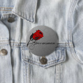 Rozen Groomsman Button (In situ)