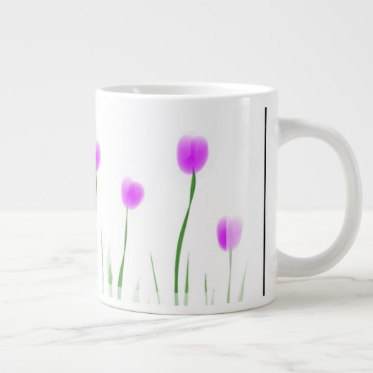 rozen grote koffiekop (Rechts)